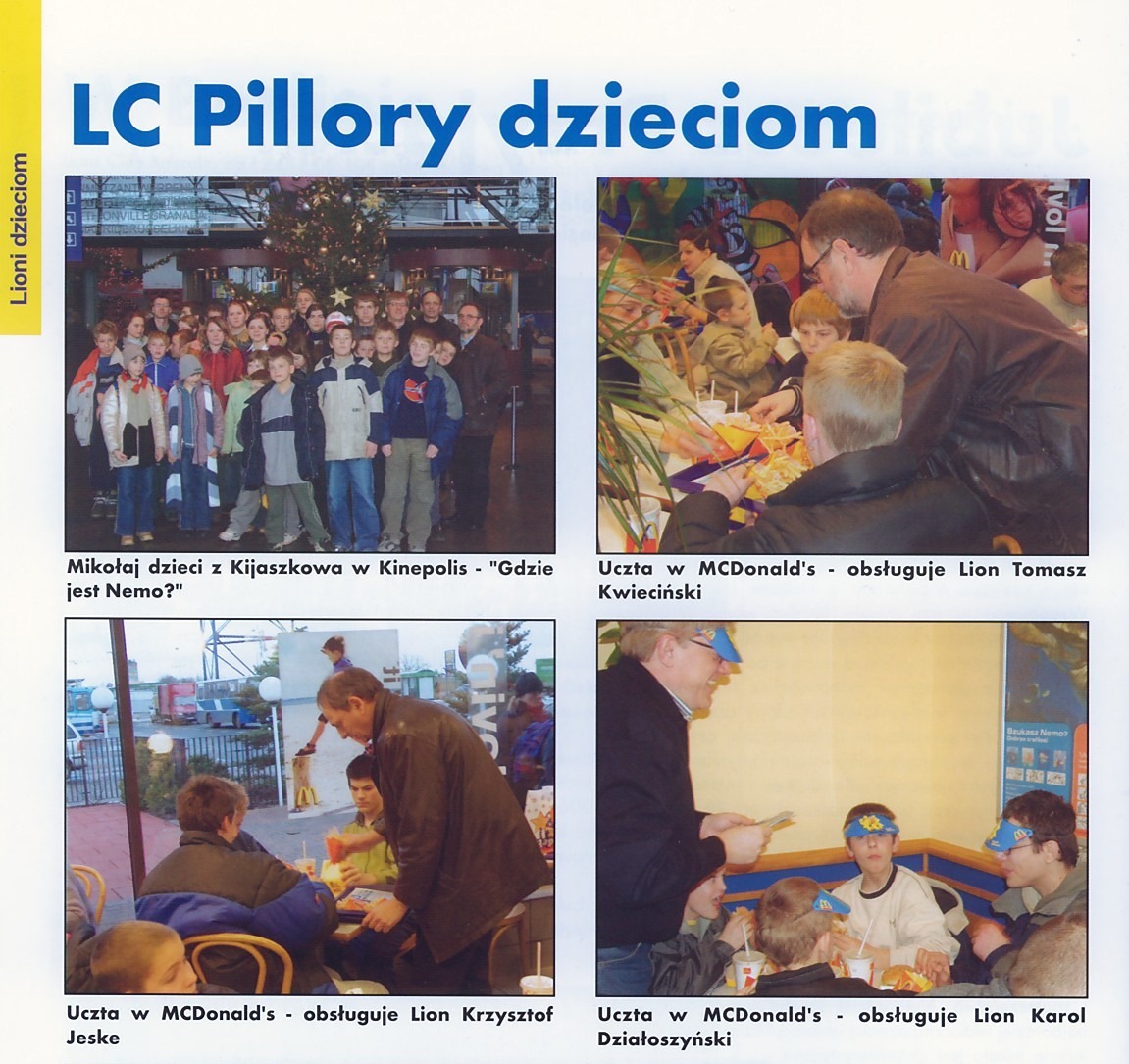 Charita pro děti z Lions Club Poznań Pillory