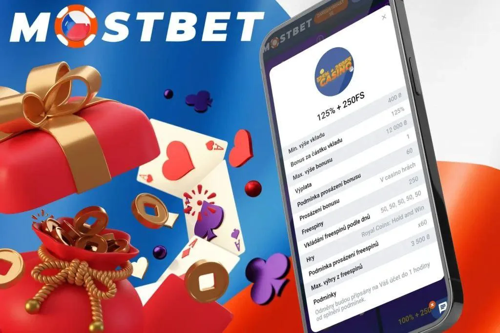 Uvítací bonus v české mobilní aplikaci Mostbet