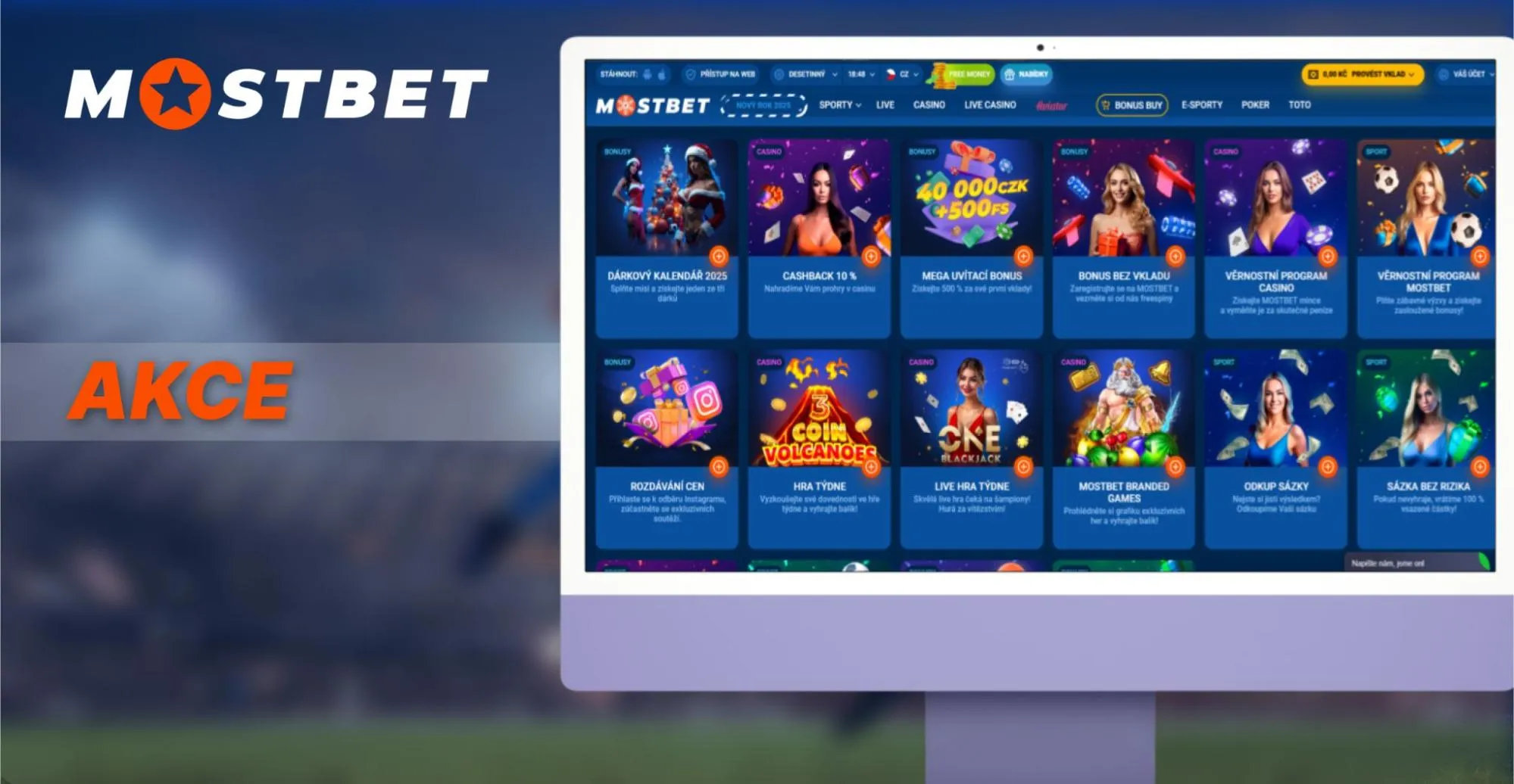 Mostbet vánoční bonusy pro charitu