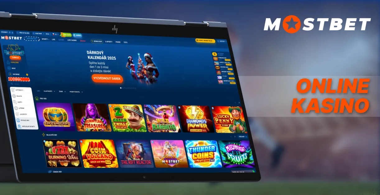 České online kasino Mostbet