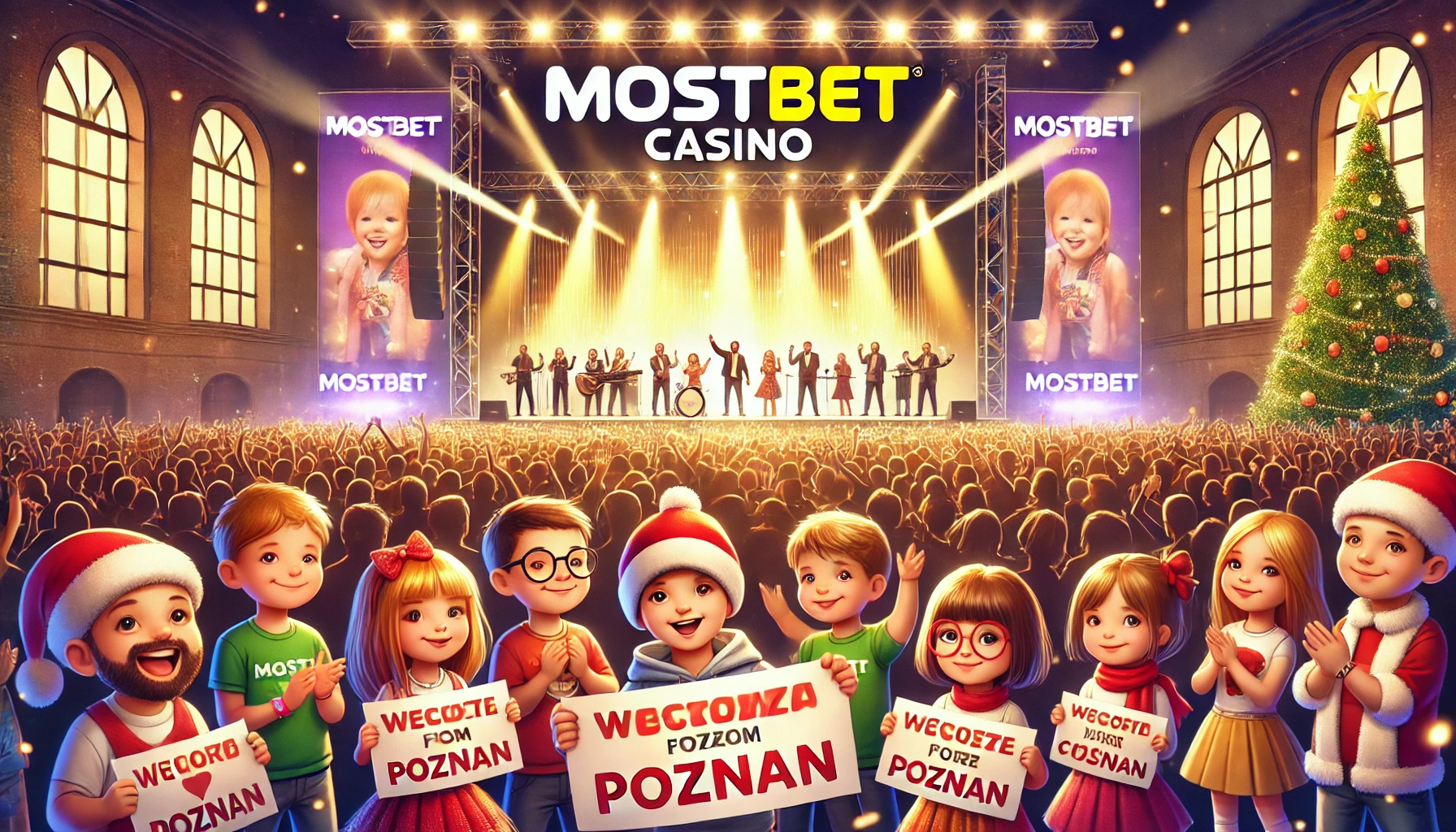 Charitativní koncert s podporou kasina Mostbet