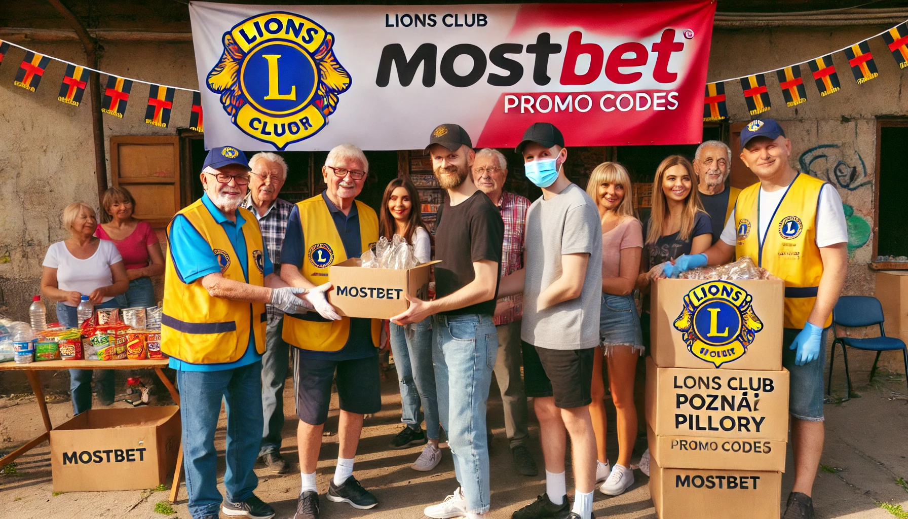 jak Lions Club Poznań Pillory pomógł dzięki kodom promocyjnym od Mostbet