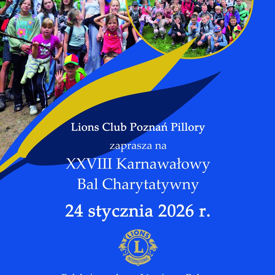 You are currently viewing XXVIII Karnawałowy Bal Charytatywny Lions Club Poznań Pillory – 24 stycznia 2026 r.
